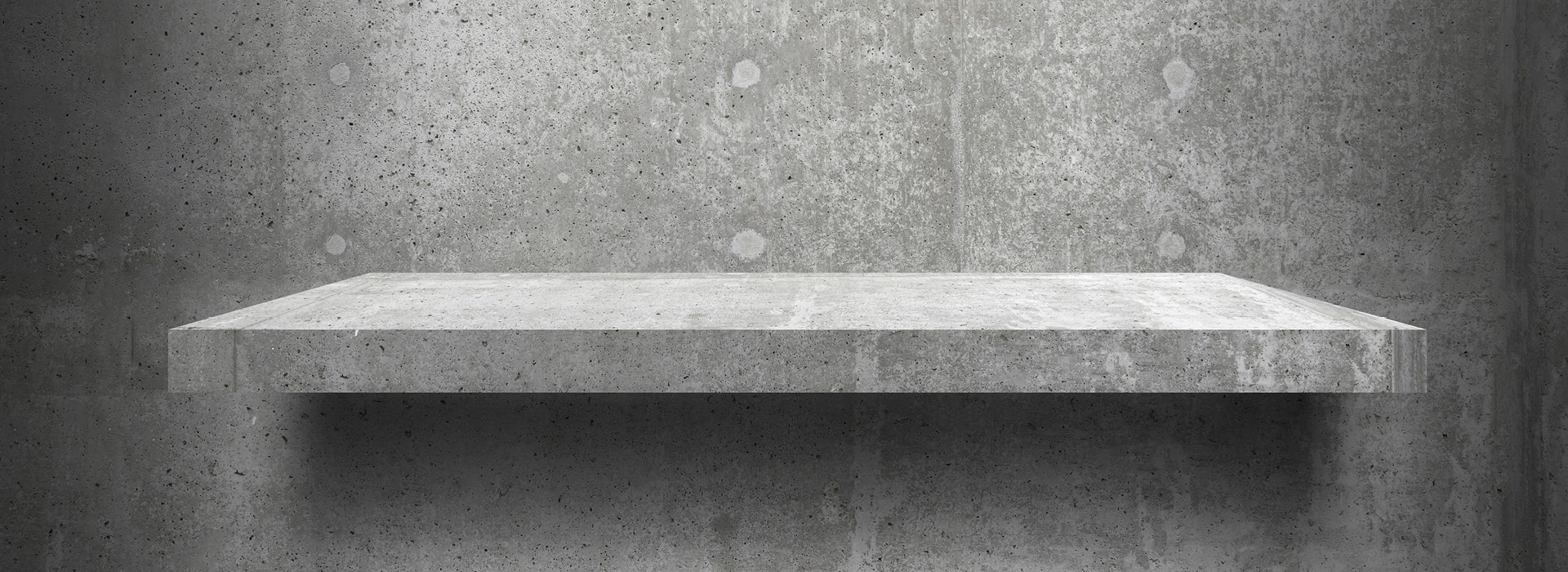 Beton Bank Beton Podest grau marmoriert